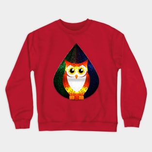 Filigree owl Crewneck Sweatshirt